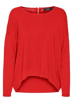 Vero Moda Sweter w kolorze czerwonym ze sklepu Limango Polska w kategorii Swetry damskie - zdjęcie 178036724