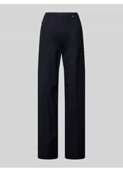 Spodnie materiałowe o kroju regular fit z kantami ze sklepu Peek&Cloppenburg  w kategorii Spodnie damskie - zdjęcie 178039310