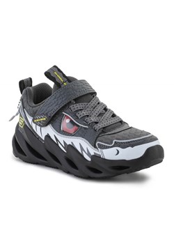 Buty Skechers Shark Bots Surf Patrol 402112L-CCBK szare ze sklepu ButyModne.pl w kategorii Buty sportowe dziecięce - zdjęcie 178040213