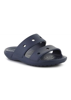 Klapki Crocs Classic Sandal K 207536-410 niebieskie ze sklepu ButyModne.pl w kategorii Klapki dziecięce - zdjęcie 178040250