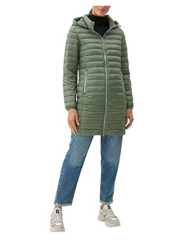 s.Oliver Płaszcz pikowany w kolorze zielonym ze sklepu Limango Polska w kategorii Płaszcze damskie - zdjęcie 178041453