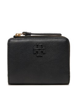 Tory Burch Mały Portfel Damski Mcrgraw Bi-Fold Wallet 158904 Czarny ze sklepu MODIVO w kategorii Portfele damskie - zdjęcie 178043943