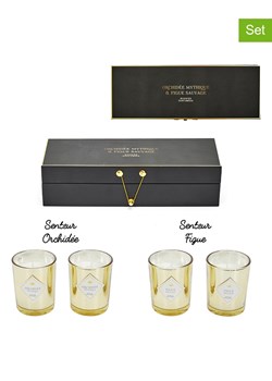 Rétro Chic Świece zapachowe (4 szt.) - 4 x 60 g ze sklepu Limango Polska w kategorii Świece i dyfuzory - zdjęcie 178047643