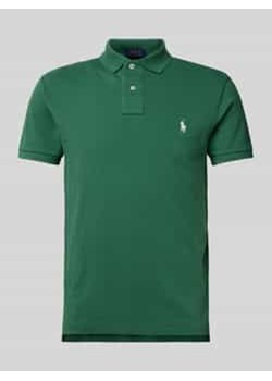 Koszulka polo z wyhaftowanym logo ze sklepu Peek&Cloppenburg  w kategorii T-shirty męskie - zdjęcie 178048681