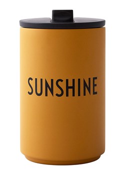Design Letters Kubek termiczny "Sunshine" w kolorze pomarańczowym - 350 ml ze sklepu Limango Polska w kategorii Kubki termiczne - zdjęcie 178049141