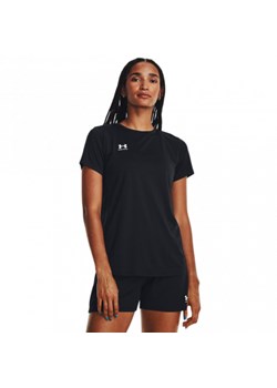 Damska koszulka treningowa Under Armour UA W's Challenger Train Ss - czarna ze sklepu Sportstylestory.com w kategorii Bluzki damskie - zdjęcie 178051663