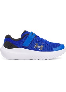 Chłopięce buty do biegania Under Armour UA BPS Surge 4 AC - niebieskie ze sklepu Sportstylestory.com w kategorii Buty sportowe dziecięce - zdjęcie 178052172