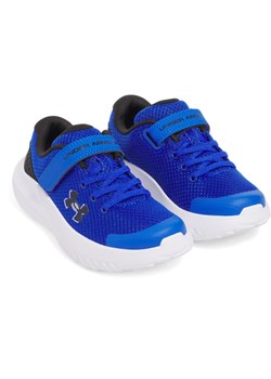 Chłopięce buty do biegania Under Armour UA BPS Surge 4 AC - niebieskie ze sklepu Sportstylestory.com w kategorii Buty sportowe dziecięce - zdjęcie 178052174