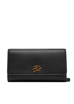 Torebka KARL LAGERFELD A1W32055 Czarny ze sklepu eobuwie.pl w kategorii Listonoszki - zdjęcie 178054513