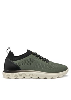 Sneakersy Geox U Spherica U55BYE 0009T C0450 Zielony ze sklepu eobuwie.pl w kategorii Buty sportowe męskie - zdjęcie 178054701