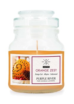 Purple River Świeca zapachowa &apos;&apos;Orange Zest&quot; - 113 g ze sklepu Limango Polska w kategorii Świece i dyfuzory - zdjęcie 178055602