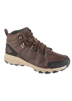 Buty Columbia Peakfreak Ii Mid Outdry Leather 2100701231 brązowe z membraną ze sklepu ButyModne.pl w kategorii Buty trekkingowe dziecięce - zdjęcie 178059894