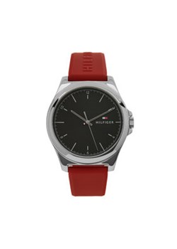 Tommy Hilfiger Zegarek 1710615 Czerwony ze sklepu MODIVO w kategorii Zegarki - zdjęcie 178064734