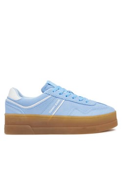 Tommy Jeans Sneakersy The Greenwich Flatform 2b EN0EN02734 Niebieski ze sklepu MODIVO w kategorii Buty sportowe damskie - zdjęcie 178064823