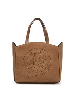 KARL LAGERFELD Torebka A1W30164 Brązowy ze sklepu MODIVO w kategorii Torby Shopper bag - zdjęcie 178065070