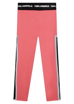 Karl Lagerfeld Kids Legginsy w kolorze różowym ze sklepu Limango Polska w kategorii Spodnie dziewczęce - zdjęcie 178068980