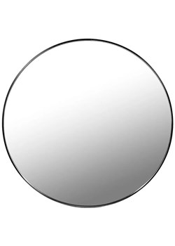 Czarne wiszące lustro nowoczesne 50 cm B4-T49 ze sklepu Edinos.pl w kategorii Lustra - zdjęcie 178070313