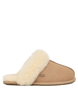 Kapcie Ugg W Scuffette II 1106872 Beżowy ze sklepu eobuwie.pl w kategorii Kapcie damskie - zdjęcie 178072381