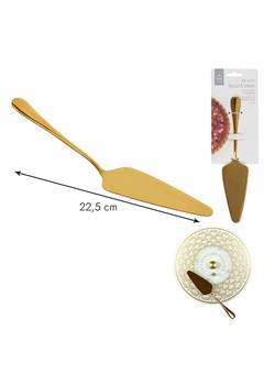 Make a Wish Łopatka w kolorze złotym do ciasta - dł. 22 cm ze sklepu Limango Polska w kategorii Akcesoria kuchenne - zdjęcie 178072522