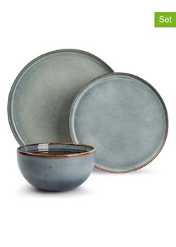 Salt and Pepper 12-częściowy zestaw &quot;Duna&quot; w kolorze niebieskim ze sklepu Limango Polska w kategorii Naczynia - zdjęcie 178072560