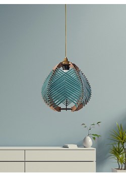 Opviq Lampa wisząca w kolorze zielonym - wys. 70 x Ø 25 cm ze sklepu Limango Polska w kategorii Oświetlenie - zdjęcie 178072642