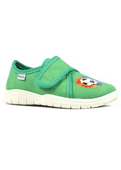 Richter Shoes Kapcie &quot;Mailo&quot; w kolorze zielonym ze sklepu Limango Polska w kategorii Kapcie dziecięce - zdjęcie 178073130