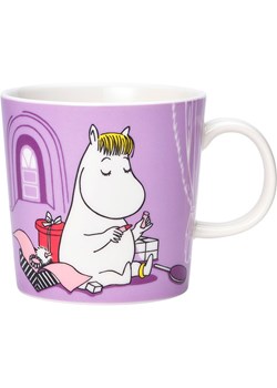 Moomin Kubek "Moomin House" w kolorze fioletowo-białym - 300 ml ze sklepu Limango Polska w kategorii Dzbanki i zaparzacze - zdjęcie 178075111