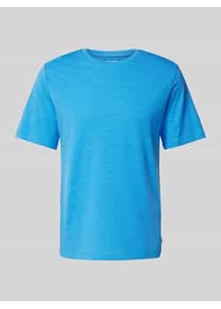 T-shirt z prążkowanym okrągłym dekoltem - id: 1322519 - marki Jack & Jones - 178077352 T-shirt z prążkowanym okrągłym dekoltem ze sklepu Peek&Cloppenburg w kategorii T-shirty męskie - zdjęcie 178077352