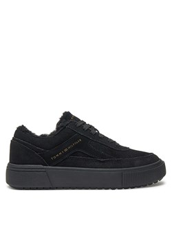 Sneakersy Tommy Hilfiger FW0FW08107 Czarny ze sklepu eobuwie.pl w kategorii Buty sportowe damskie - zdjęcie 178078981