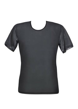 Eros koszulka męska przeźroczysta czarna, Kolor przeźroczysty czarny, Rozmiar S, Anais ze sklepu Intymna w kategorii T-shirty męskie - zdjęcie 178079100