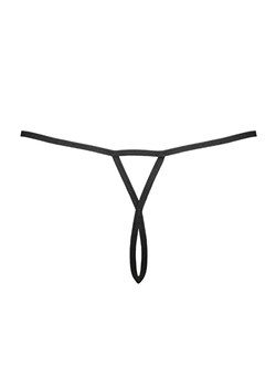 Stringi paski z otwartym krokiem Mendi 3113, Kolor czarny, Rozmiar L/XL, Teyli ze sklepu Intymna w kategorii Majtki damskie - zdjęcie 178079264