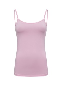 Marie Lund Top damski Kobiety Dżersej różowy jednolity ze sklepu vangraaf w kategorii Bluzki damskie - zdjęcie 178081134