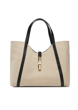 Torebka Furla Goccia XL WB01729 BX3542 NN000 Écru ze sklepu eobuwie.pl w kategorii Torby Shopper bag - zdjęcie 178081270