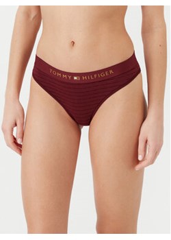 Tommy Hilfiger Figi klasyczne UW0UW05588 Bordowy Regular Fit ze sklepu MODIVO w kategorii Majtki damskie - zdjęcie 178082203