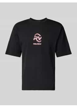 T-shirt z nadrukiem z logo ze sklepu Peek&Cloppenburg  w kategorii T-shirty męskie - zdjęcie 178082951