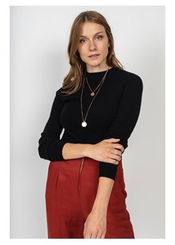 Perfect Cashmere Kaszmirowy sweter "Kylie" w kolorze czarnym ze sklepu Limango Polska w kategorii Swetry damskie - zdjęcie 178083033