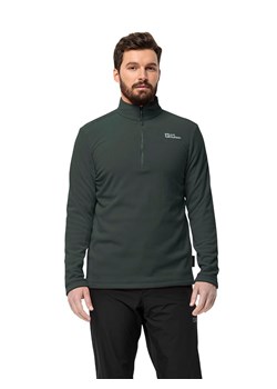 Jack Wolfskin Bluza polarowa &quot;Taununs&quot; w kolorze zielonym ze sklepu Limango Polska w kategorii Bluzy męskie - zdjęcie 178084173