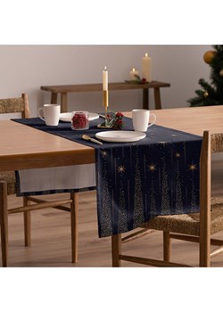 Mint Rugs Bieżnik &quot;Christmas Wonder&quot; w kolorze złoto-granatowym ze sklepu Limango Polska w kategorii Obrusy i bieżniki - zdjęcie 178094230