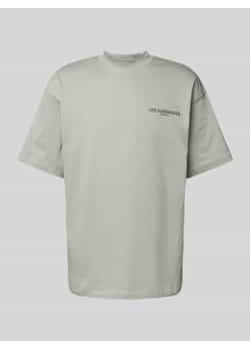 T-shirt z nadrukiem z logo ze sklepu Peek&Cloppenburg  w kategorii T-shirty męskie - zdjęcie 178095853