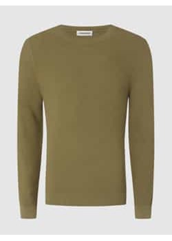 Sweter z bawełny ekologicznej model ‘Graano’ ze sklepu Peek&Cloppenburg  w kategorii Swetry męskie - zdjęcie 178095901