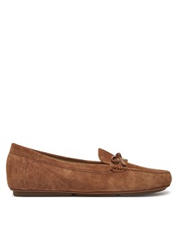 Mokasyny Michael Kors Juliette Moc 40R5JUFR1S Brązowy ze sklepu eobuwie.pl w kategorii Mokasyny damskie - zdjęcie 178103024