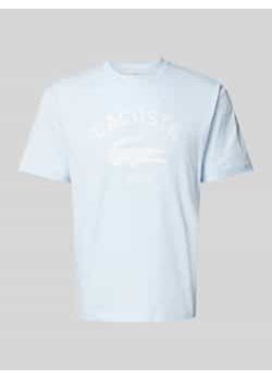T-shirt z nadrukiem z logo model ‘HERITAGE’ ze sklepu Peek&Cloppenburg  w kategorii T-shirty męskie - zdjęcie 178104510