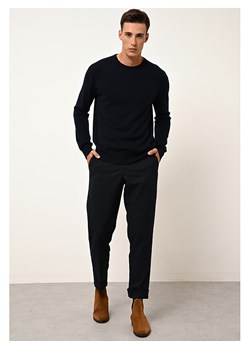 Just Cashmere Kaszmirowy sweter "Howard" w kolorze granatowym ze sklepu Limango Polska w kategorii Swetry męskie - zdjęcie 178106333