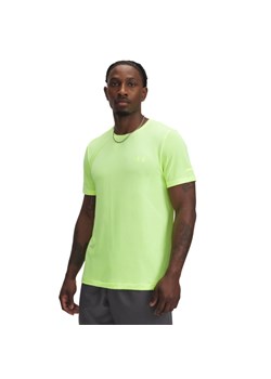 Męska koszulka do biegania Under Armour UA Seamless Stride SS - zielona ze sklepu Sportstylestory.com w kategorii T-shirty męskie - zdjęcie 178107631