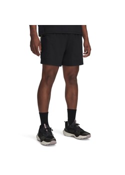 Męskie spodenki do biegania Under Armour UA Trail Run 5\'\' Shorts - czarne ze sklepu Sportstylestory.com w kategorii Spodenki męskie - zdjęcie 178107662