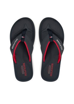 Tommy Hilfiger Japonki Padded Comfort Hilfiger B Sandal FM0FM05440 Granatowy ze sklepu MODIVO w kategorii Klapki męskie - zdjęcie 178112080