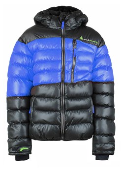Peak Mountain Kurtka pikowana w kolorze czarno-niebieskim ze sklepu Limango Polska w kategorii Kurtki chłopięce - zdjęcie 178113303