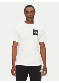 The North Face T-Shirt Fine NF0A8A6M Biały Regular Fit ze sklepu MODIVO w kategorii T-shirty męskie - zdjęcie 178116070