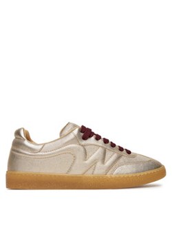 Weekend Max Mara Sneakersy 2515761035600 Złoty ze sklepu MODIVO w kategorii Buty sportowe damskie - zdjęcie 178118473