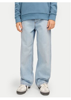 Jack&Jones Junior Jeansy Alex 12272014 Niebieski Baggy Fit ze sklepu MODIVO w kategorii Spodnie chłopięce - zdjęcie 178118612